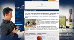 Desktop Screenshot of firstclass-training.co.uk